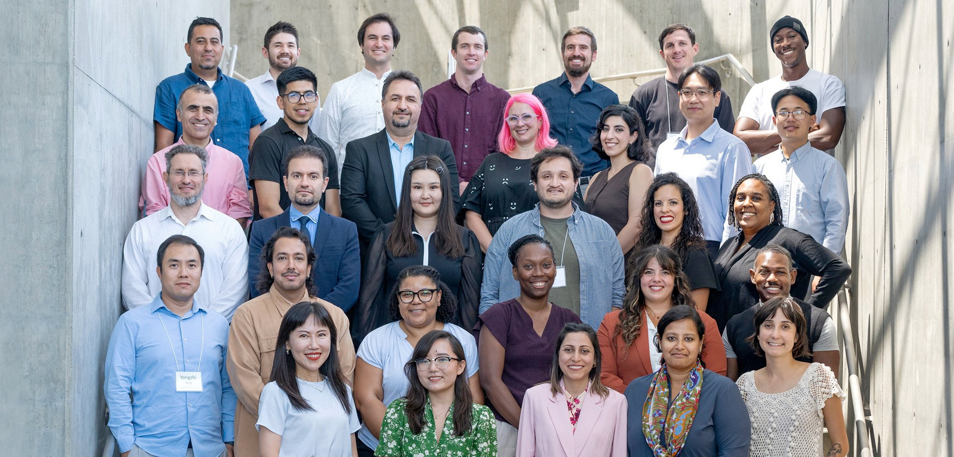 new faculty group picture