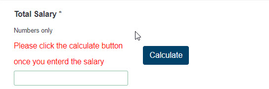 Appointment Salary