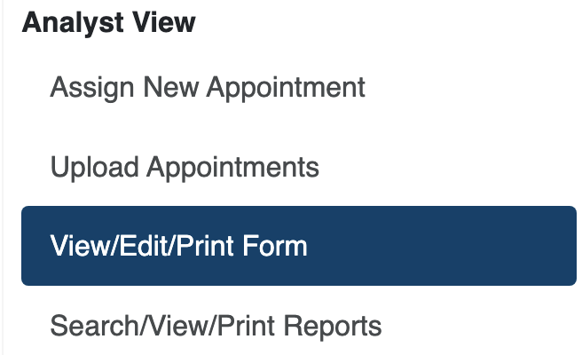 View/Edit/Print Form Views