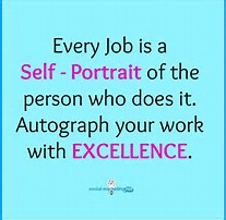 Do Your Job with Excellence