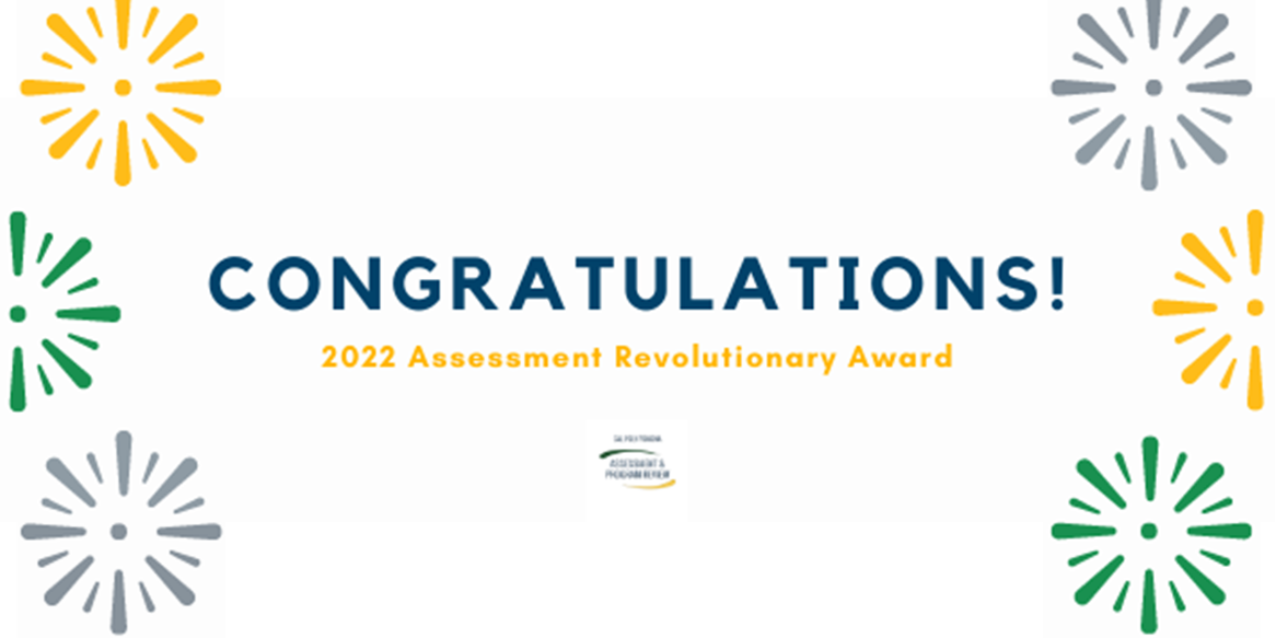 2022 Assessment Revolutionary Award 