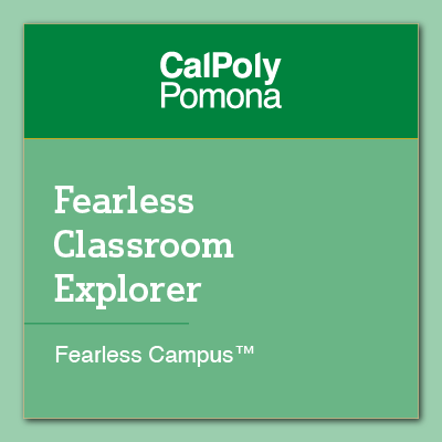 Fearless Classroom Explorer Badge