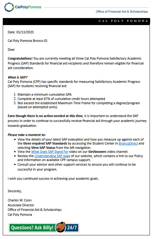 image of Sample SAP Communication