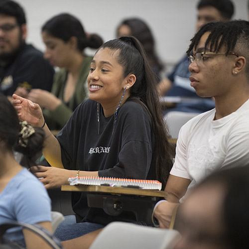 Students in class