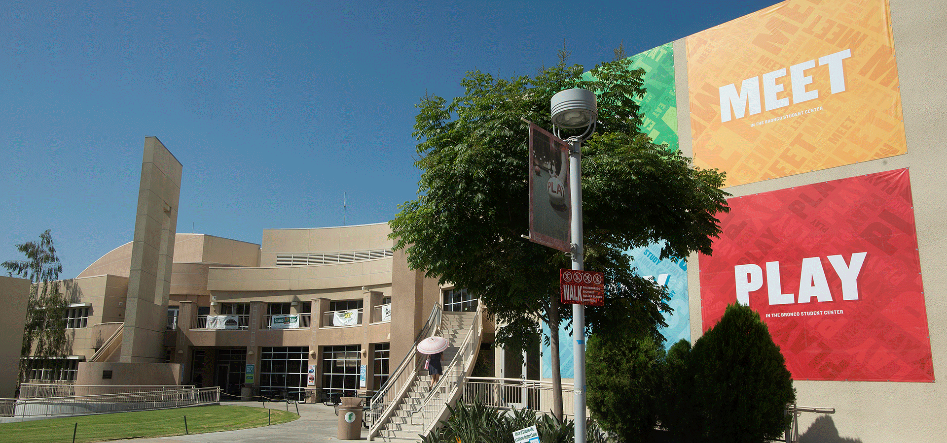 The Bronco Student Center (BSC) at Cal Poly Pomona