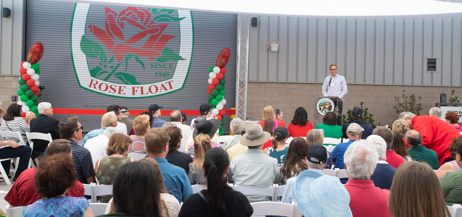 opening of Rose Float Lab