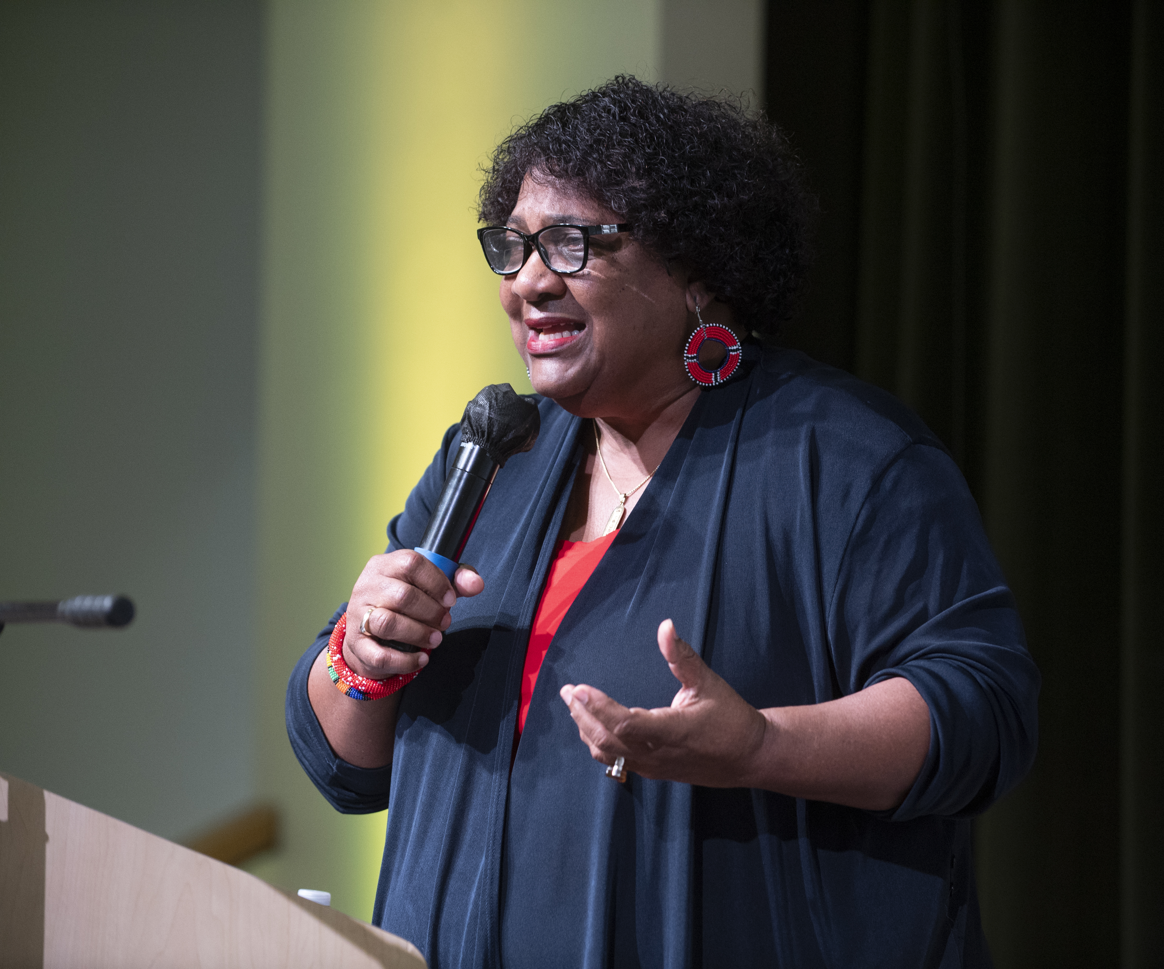 California Secretary of State, Shirley N. Weber, Ph.D. delivers the keynote address for the 8th Annual Young Leaders Empowerment Summit