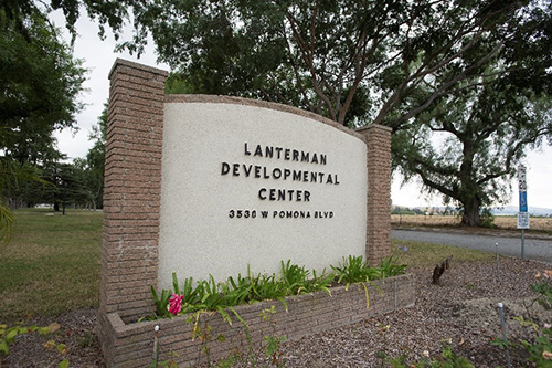 Lanterman Developmental Center sign