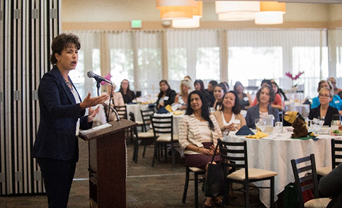 California State Senator Connie Leyva served as the Keynote Speaker for an ACE (American Council of Education) Women’s Network of Southern California Luncheon