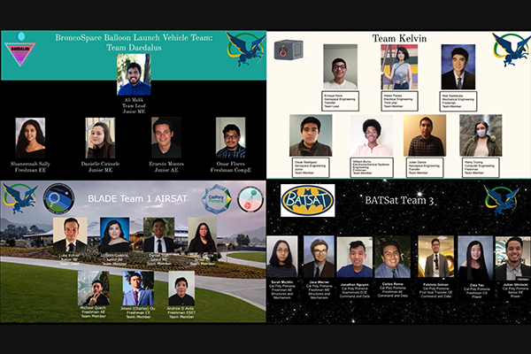 Team BLade presenting via Zoom.