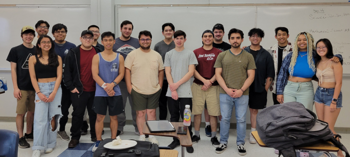 Project BILL-EE gathered for a group photo.