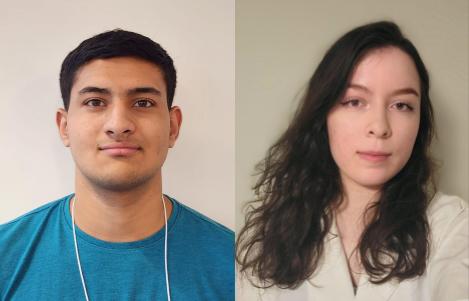 Nikhil Kowdle and Estefania Chavez