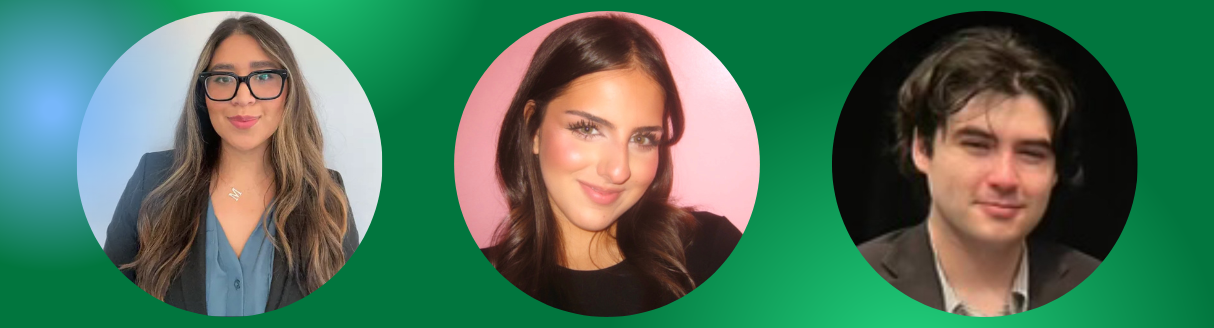 Graphic image featuring three members of Good Samaritan.