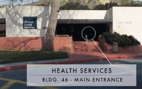 location and various services available at the Health Center.