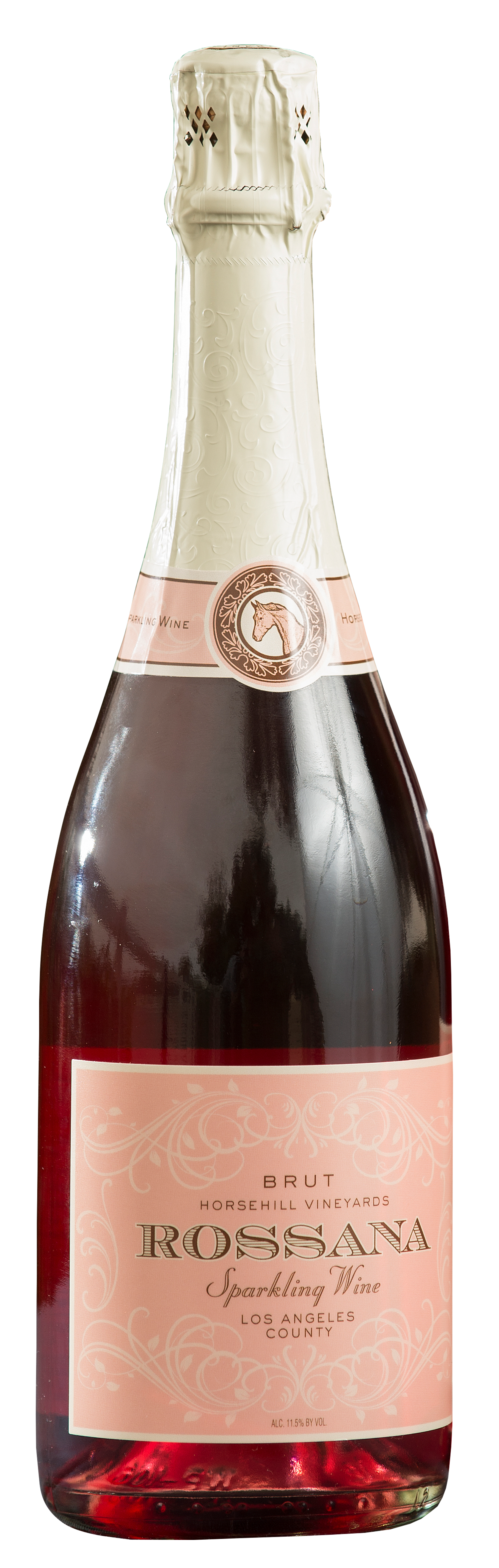 bottle of Brut Horsehill Rosanna Sparkling Wine