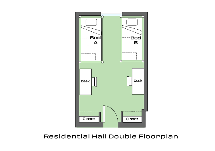 Residential Halls Double