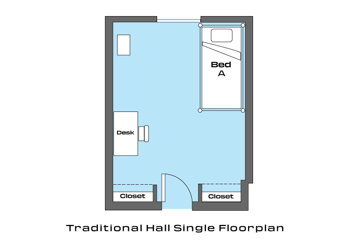 Traditional Hall Single