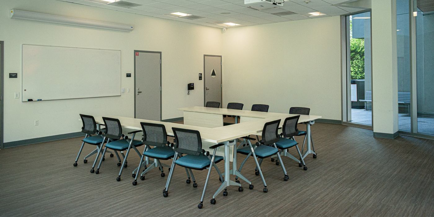 Multi-media room in the Residential Suites