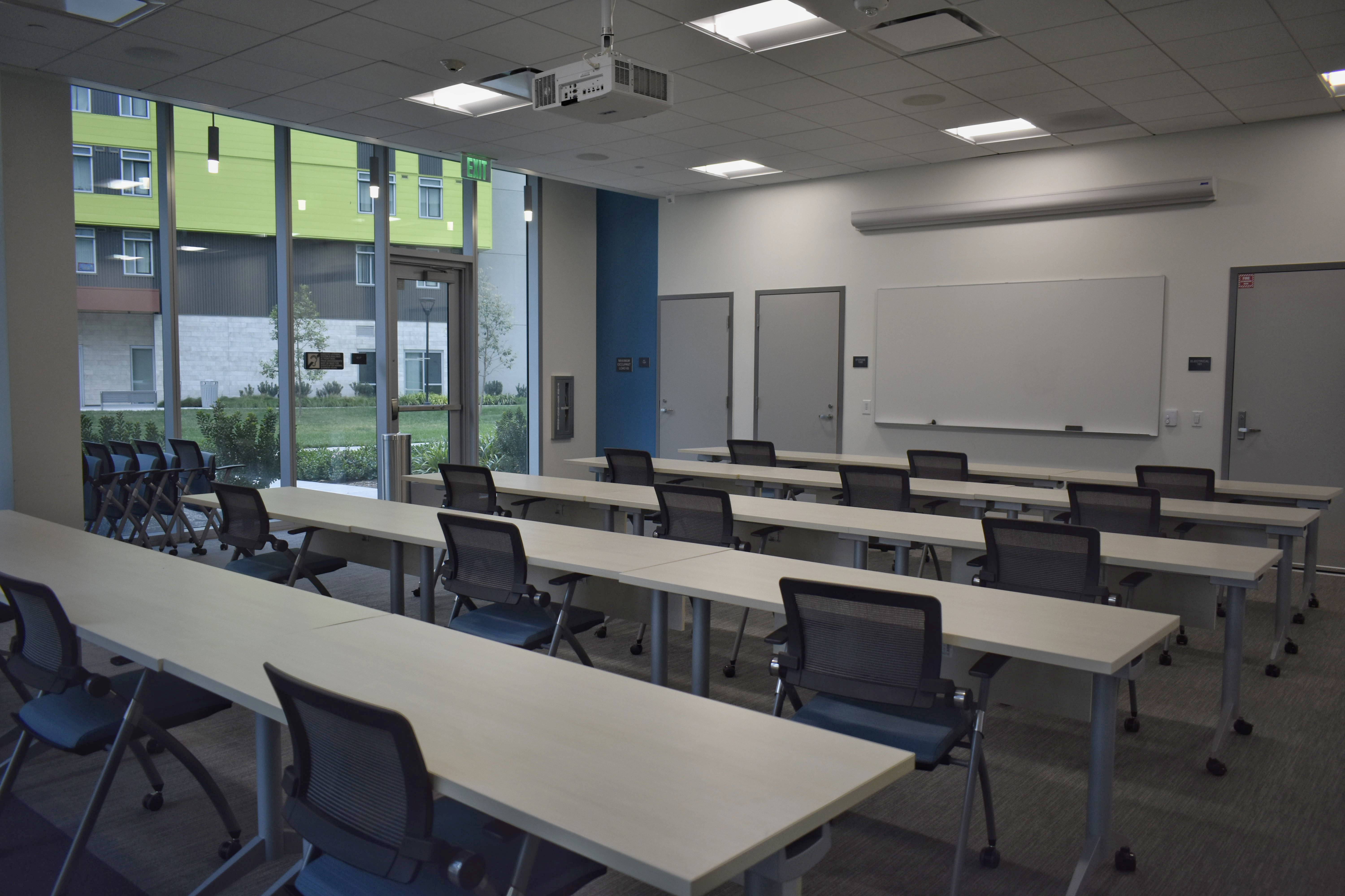 Multi-media room in the Residential Suites