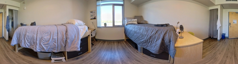 University Housing virtual tour preview