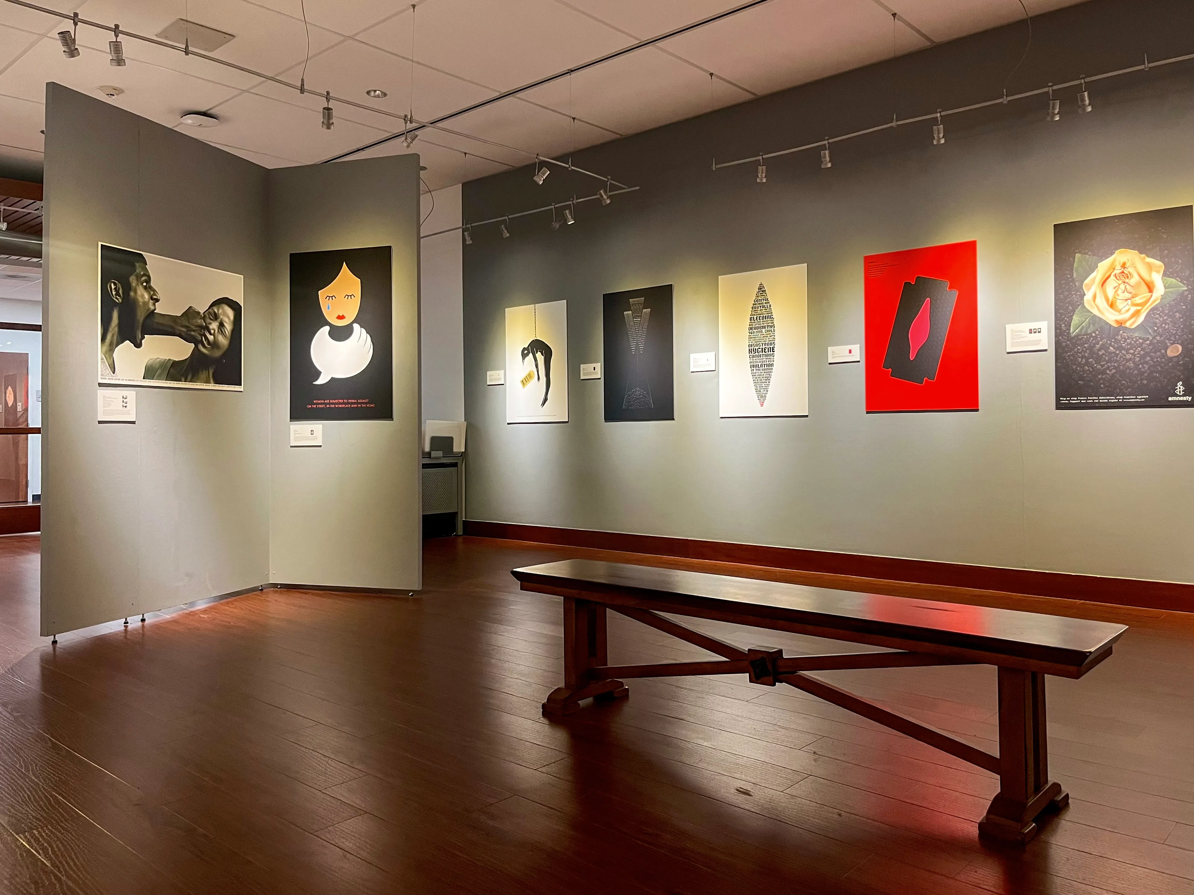 Title Wall backside.