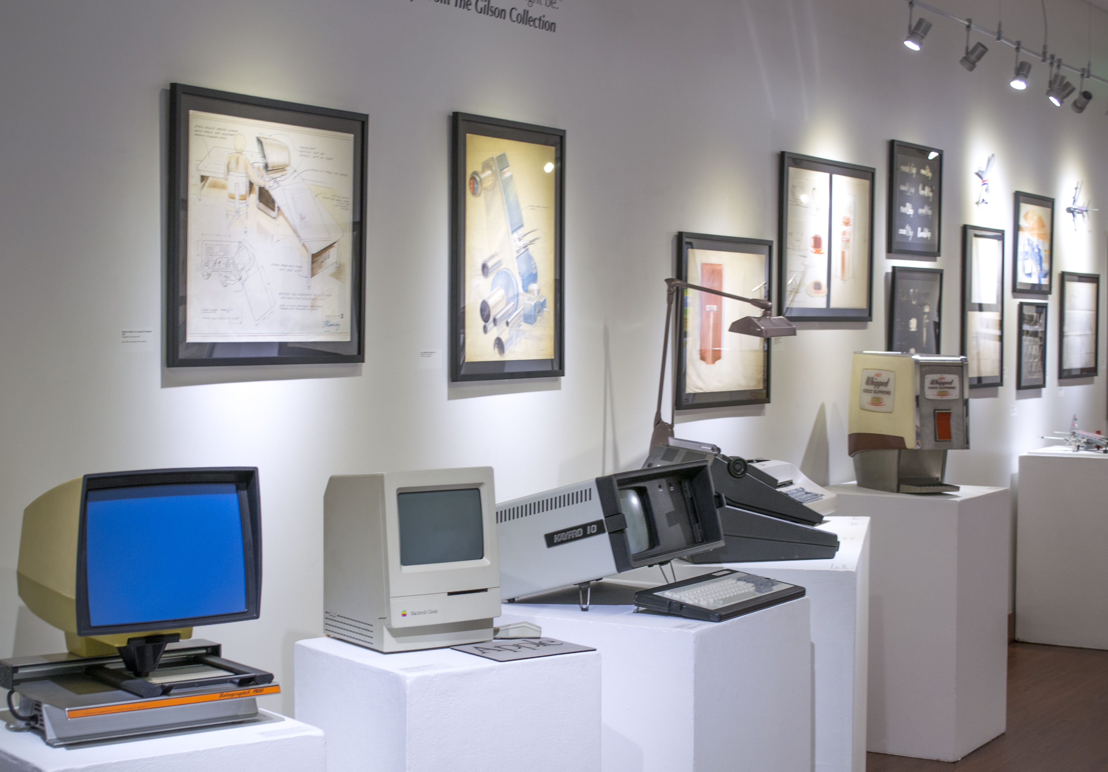 Installation View, Back of Gallery, The Gilson Collection: Midcentury Design at Cal Poly Pomona Exhibition, 2014.