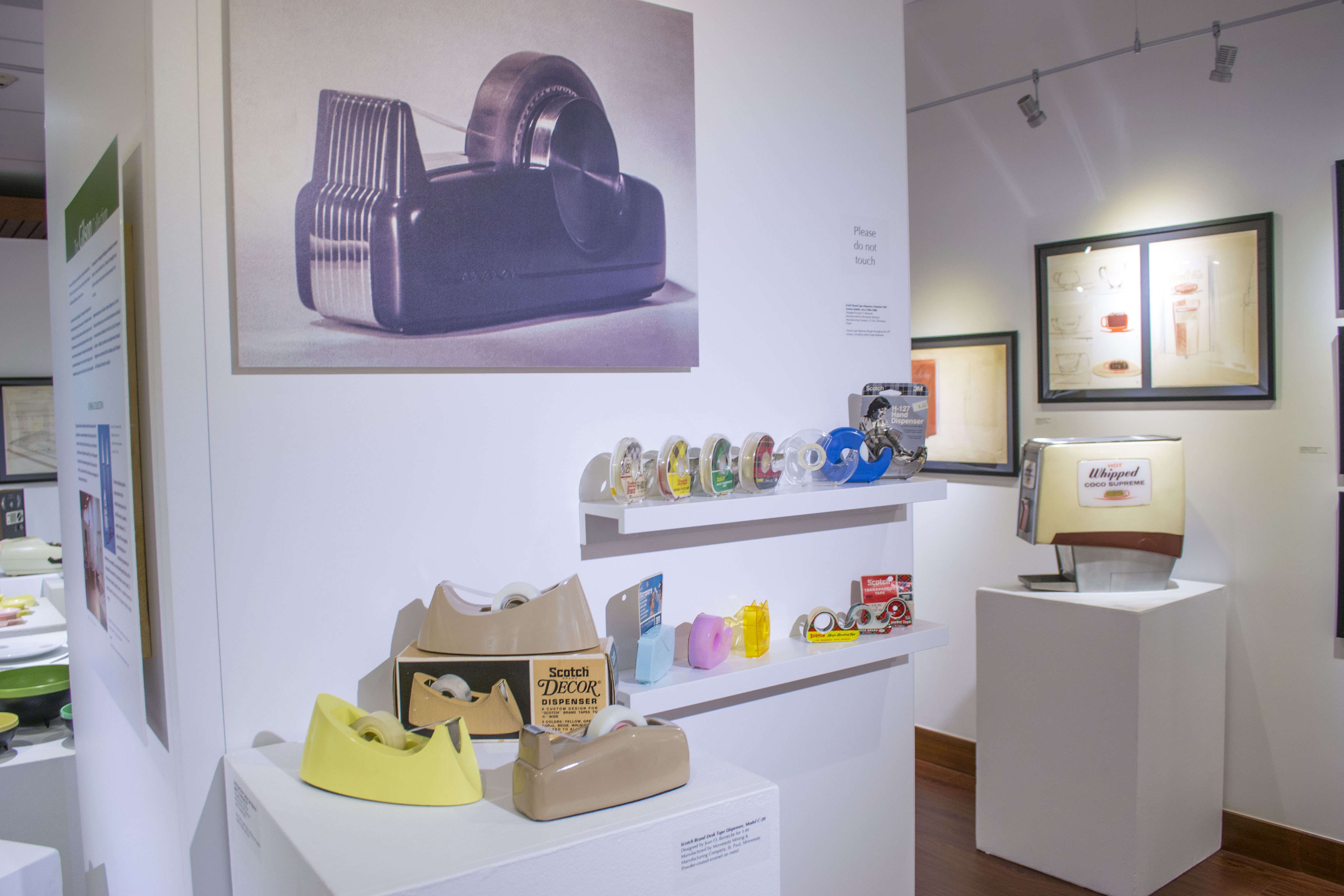 Installation View, Back of Gallery, The Gilson Collection: Midcentury Design at Cal Poly Pomona Exhibition, 2014.