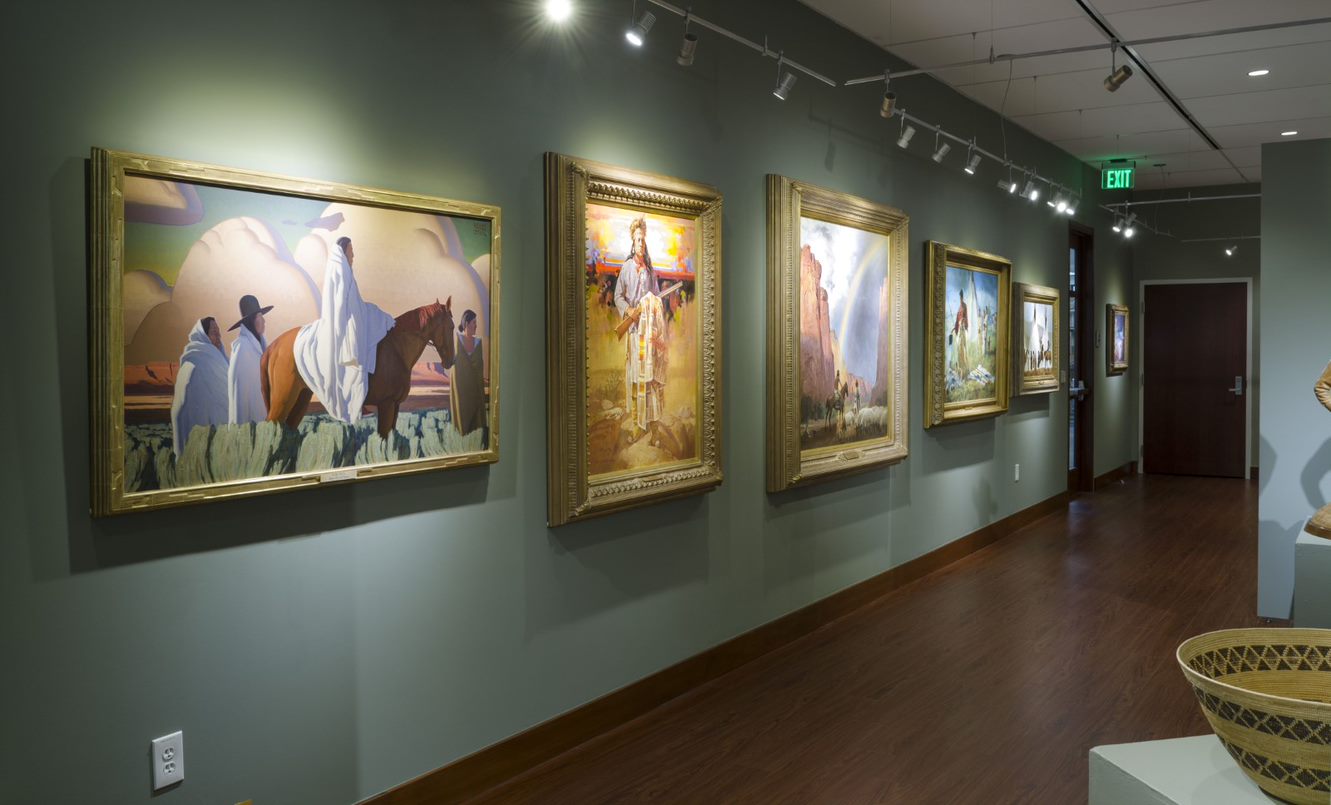 Installation View, Front of Gallery, The Huntley Collection, 2016.