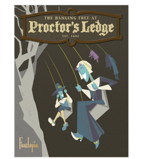 Proctor’s Ledge Hanging Tree Swings Poster