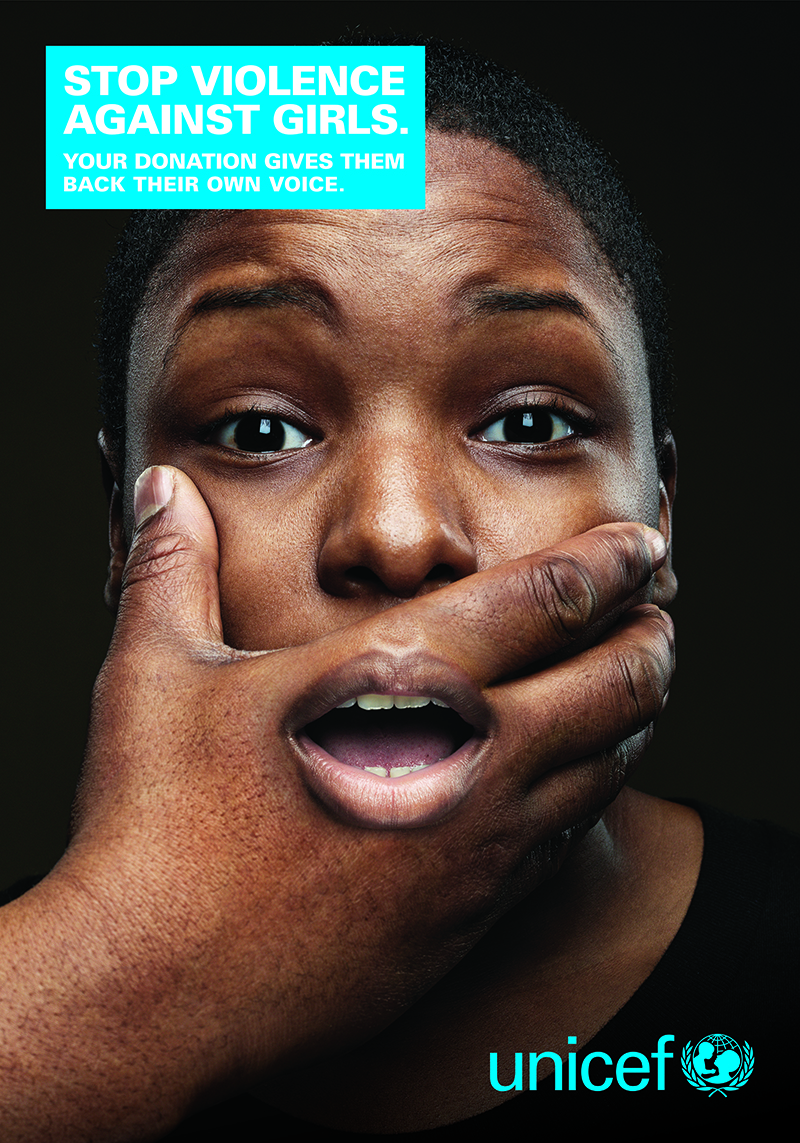 "Stop Violence Against Girls" by Saatchi & Saatchi Zurich