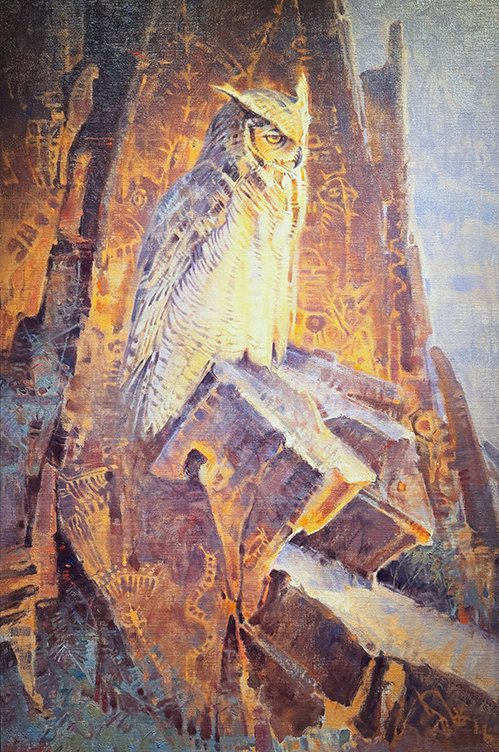 "Etched in Sandstone" by Jim Morgan