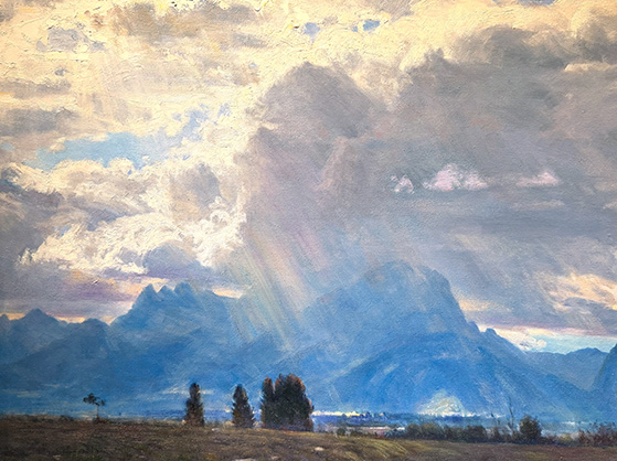 "Cloudy Day in Grand Teton" by Jason Situ W