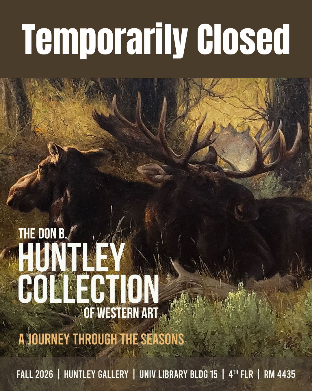 Temporary Closure for Incoming Artworks