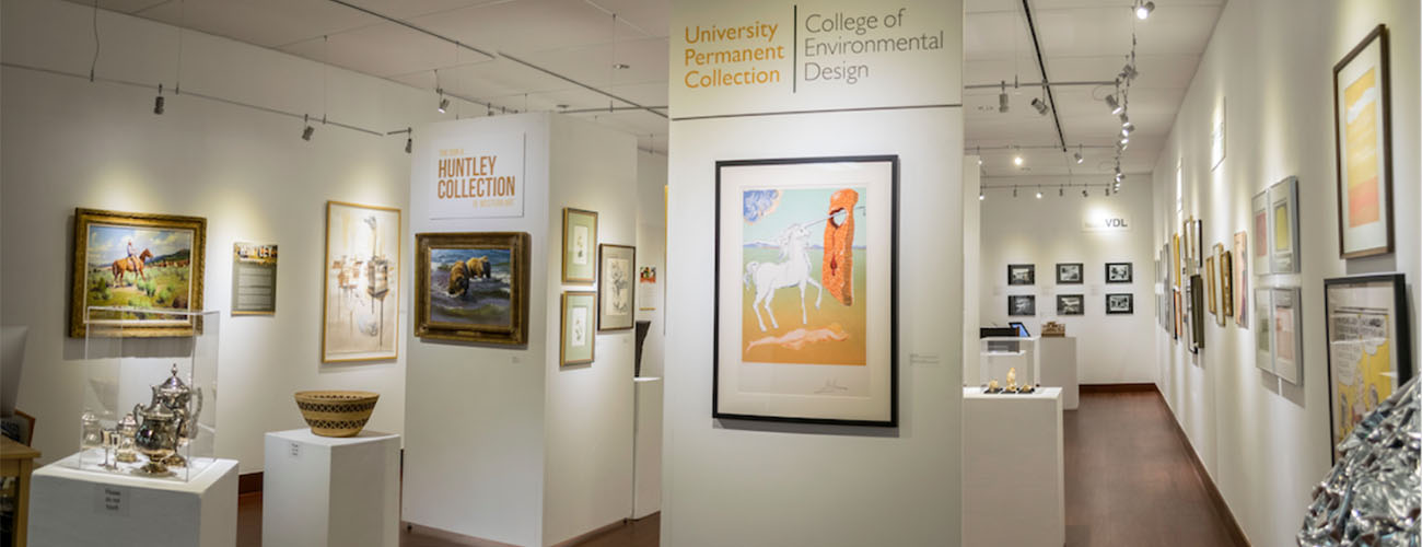 Installation view of "College of Environmental Design University Collections and Archives" exhibition from Monday, May 22 –Thursday, October 5, 2017. Photo Credit: Bill Gunn, Wolverine Photography.