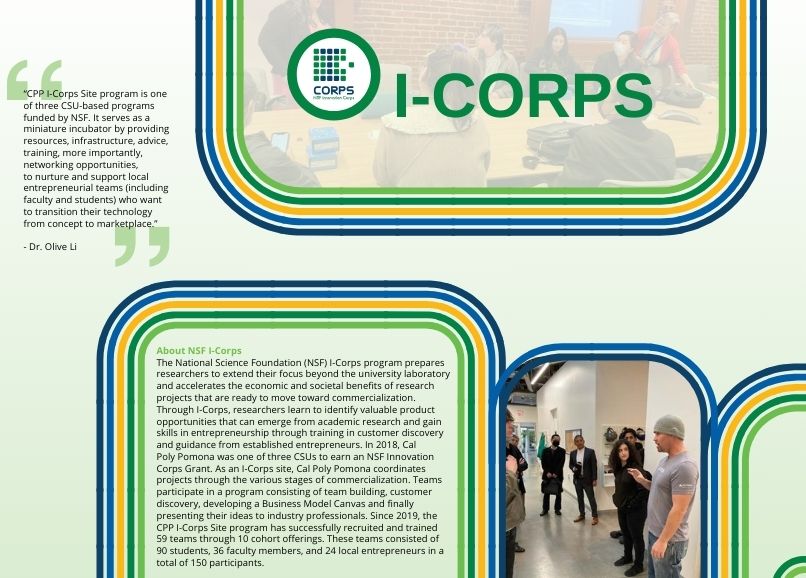 I-corps report cover with team photos