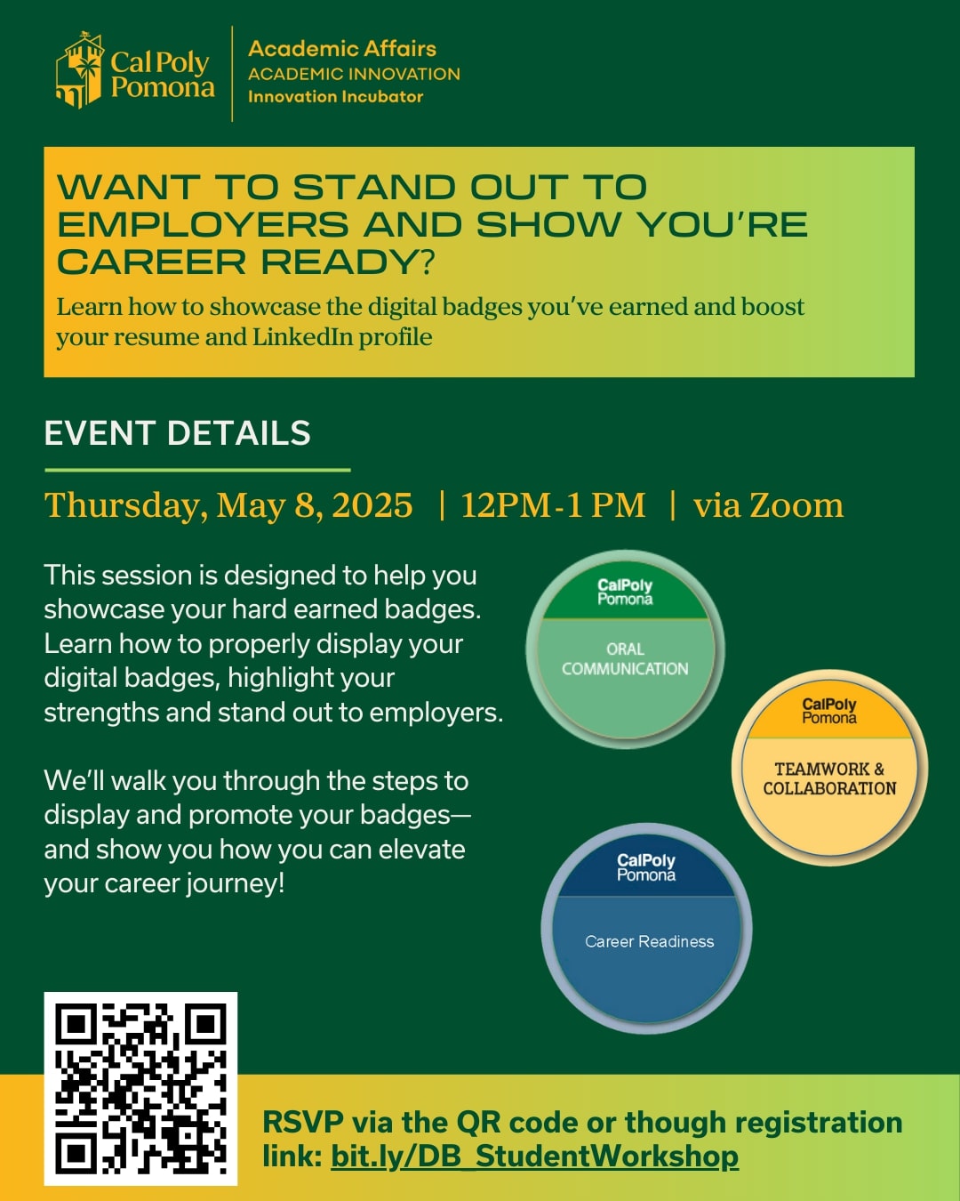 Digital Badging flyer