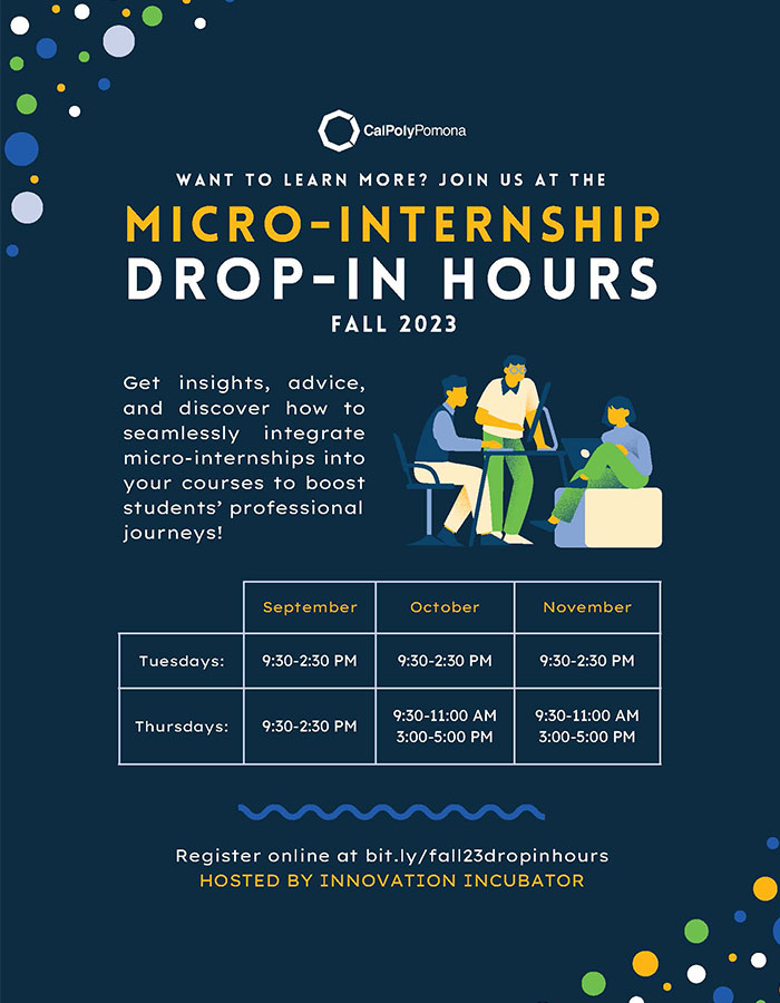 Micro-Internship Drop-In Hours