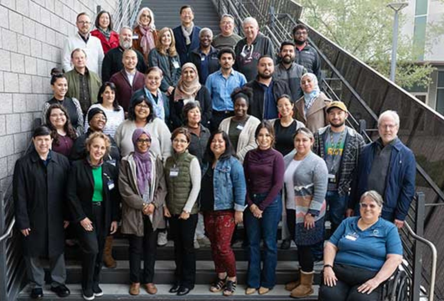 micro internship faculty and staff group picture