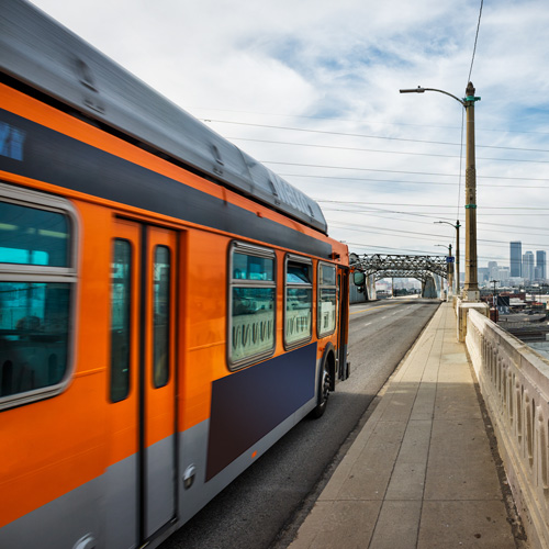 orange bus