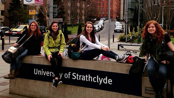 student in scotland