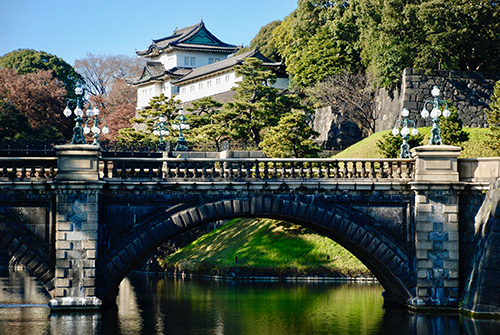 picture of imperial palace in Tokyo 