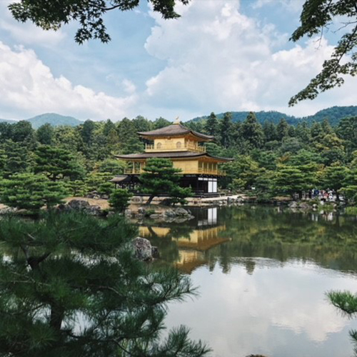 japanese building view