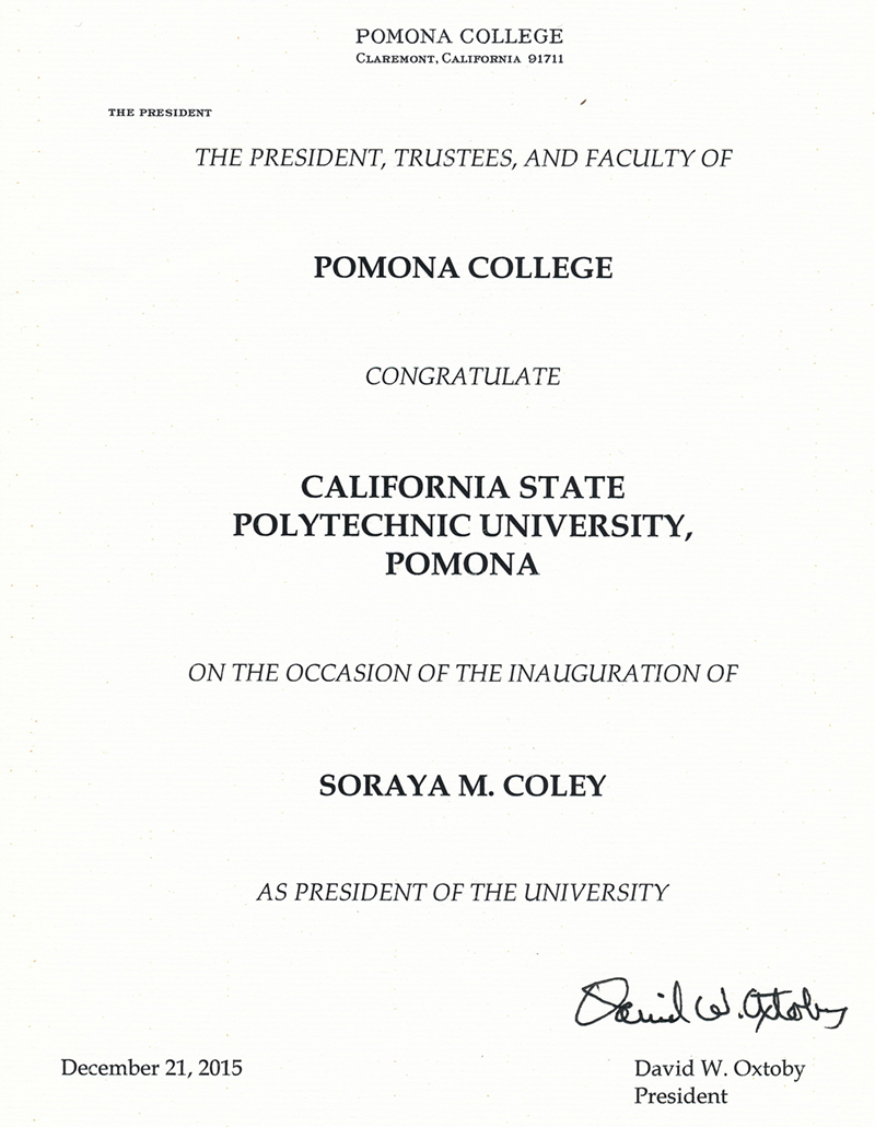 Greetings & Citations
