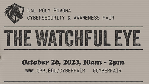 cybersecurity fair: the watchful eye