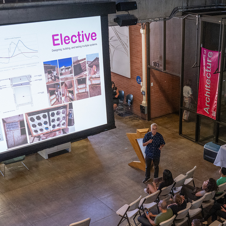 Lecture in the College of Environmental Design