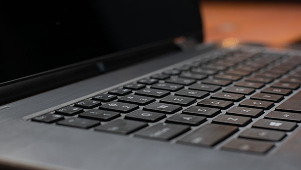 PC laptop keyboard
