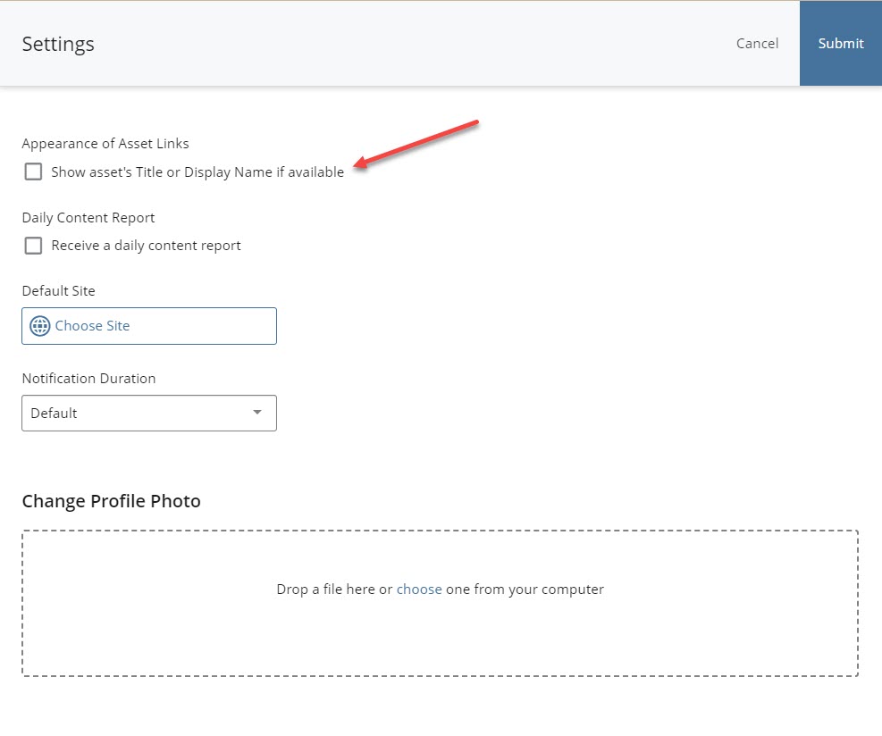 Allow Display Name 