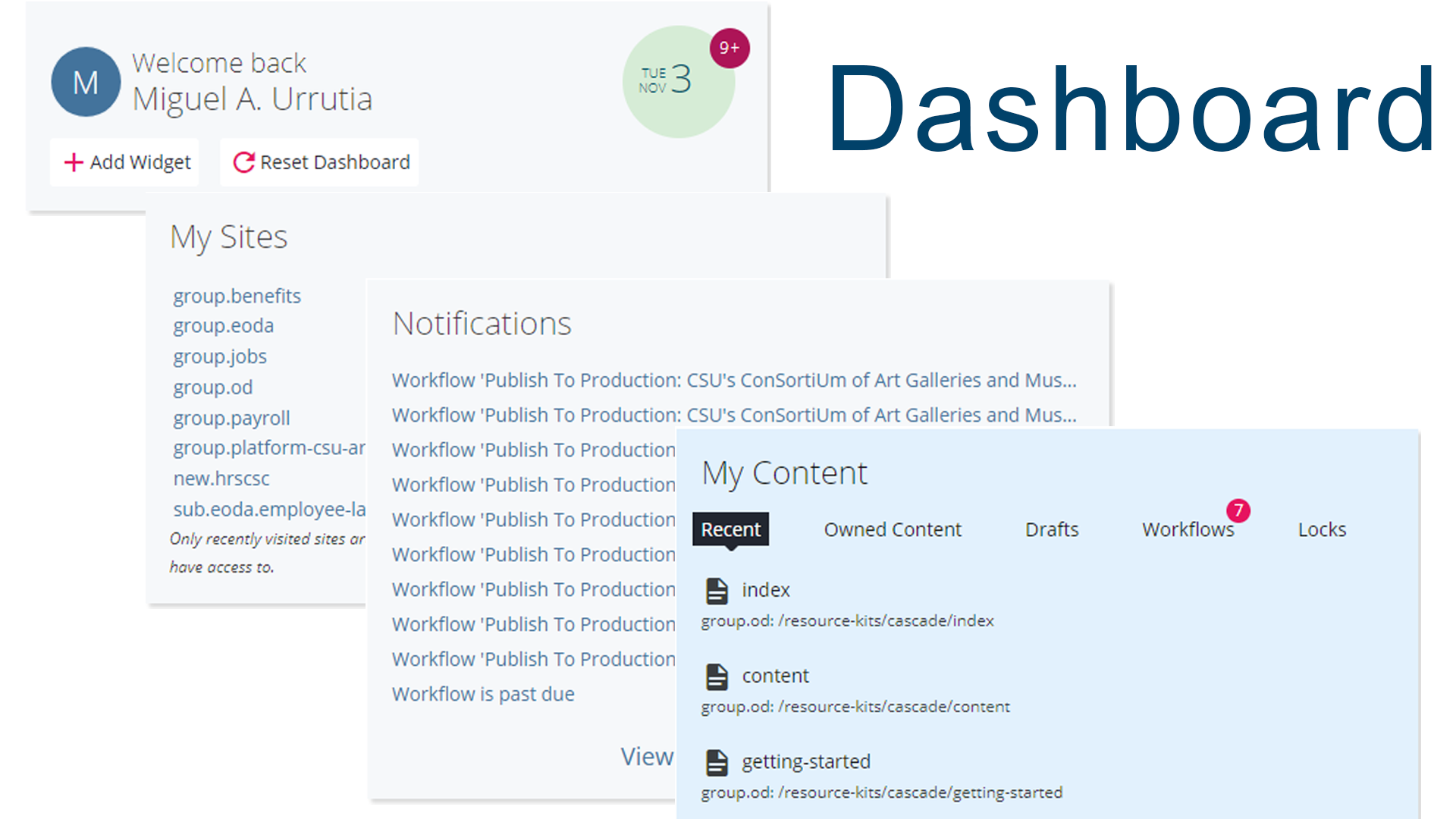 dashboard