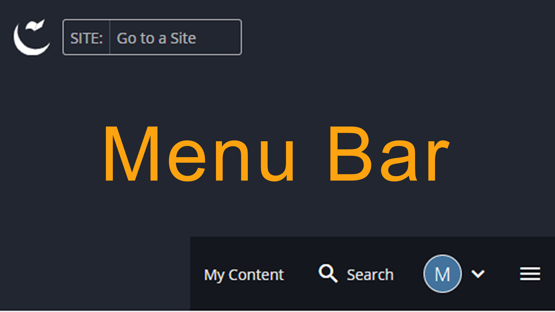 menu bar