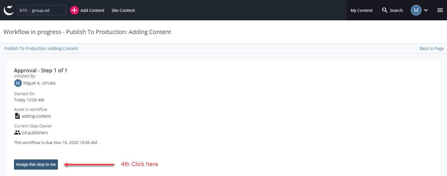 content page submit production 1